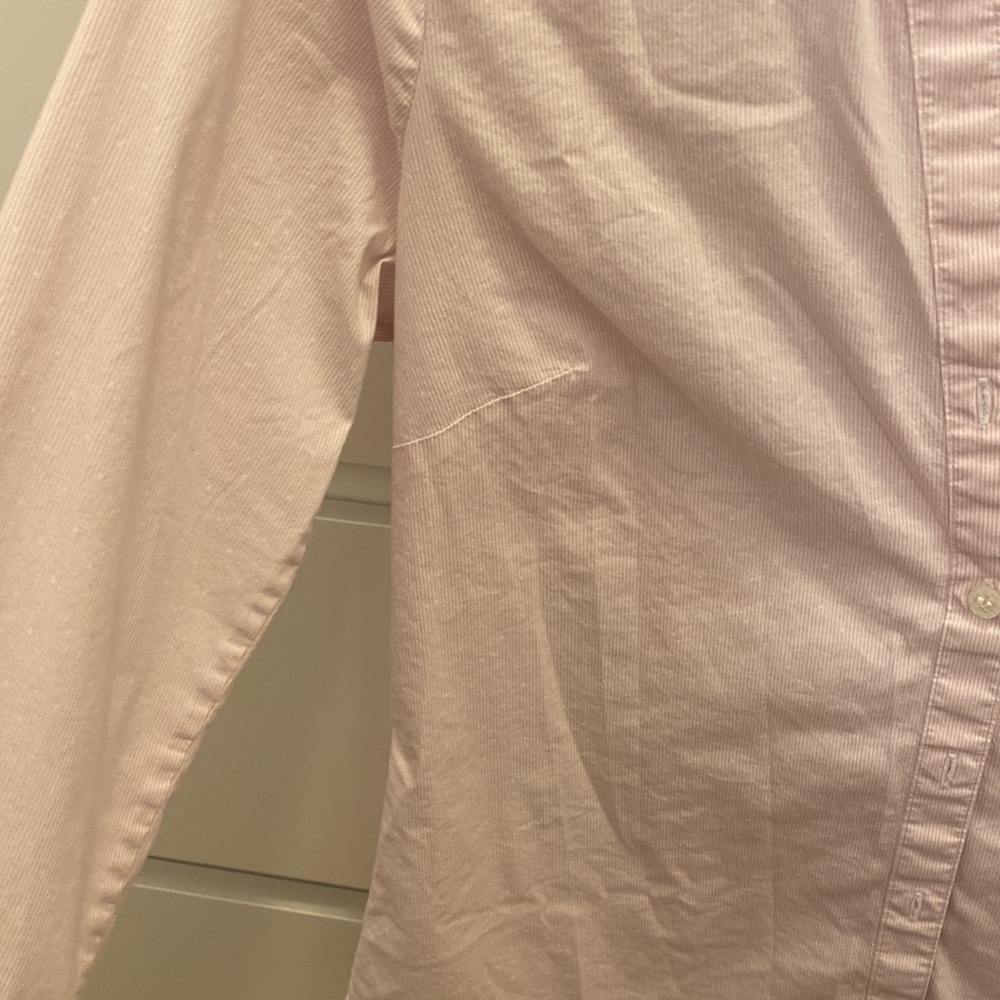 button down light pink top - Picture 3 of 4